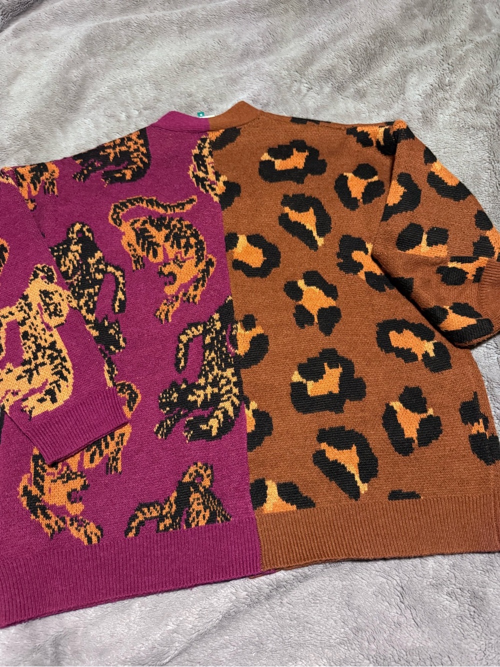 Farm Rio Wild Leopard Cardigan - Picture 3 of 7